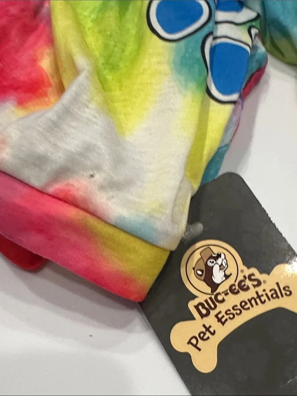 BUC-EES pet dog XL Tie-Dye Paw peace love heart Graphic Tee shirt lot set 3 new